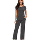 WiWi Womens Bamboo pajamas set with Pockets