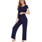 WiWi Womens Bamboo pajamas set with Pockets