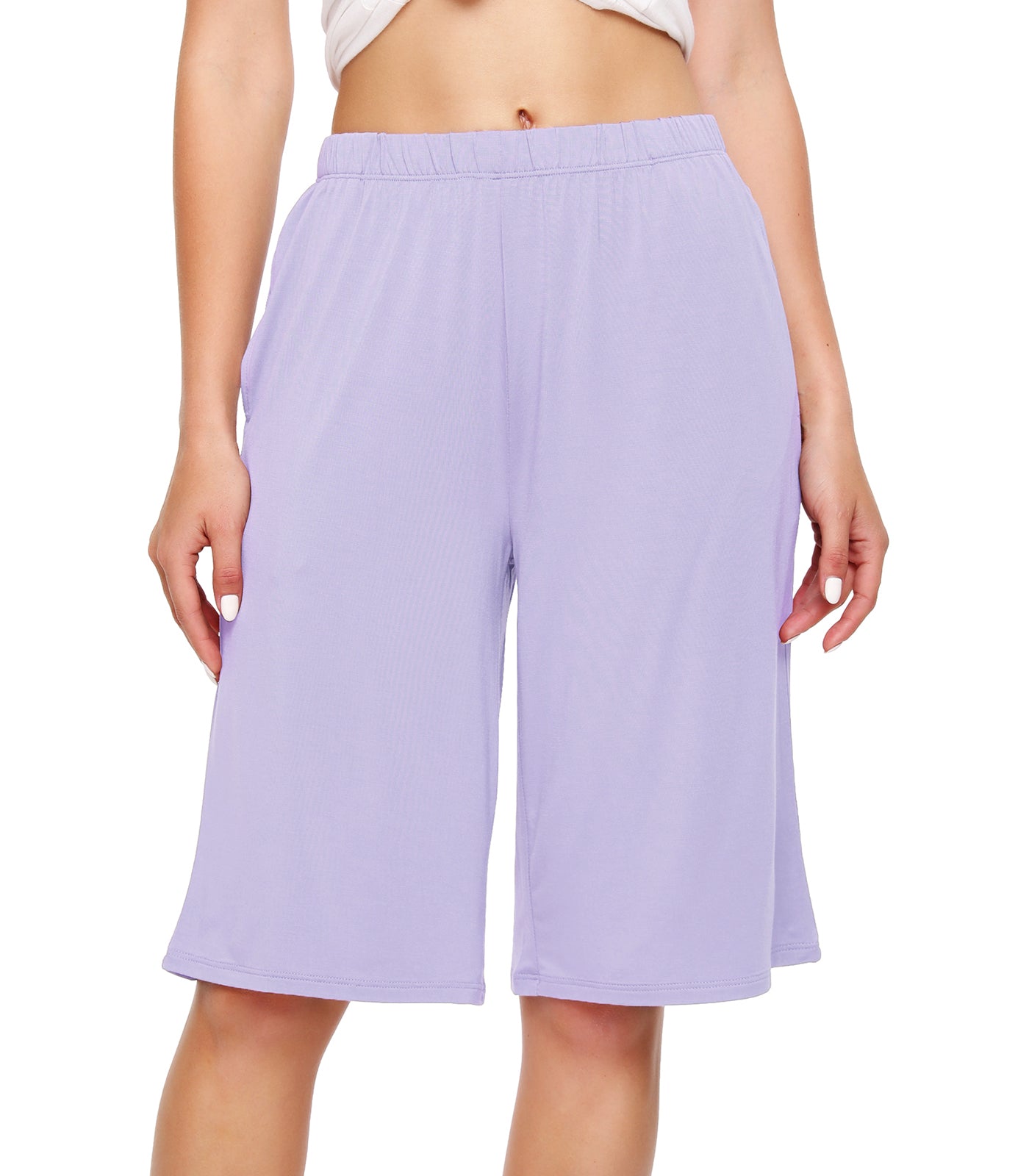 WiWi Soft Bamboo Sleep Shorts for Women