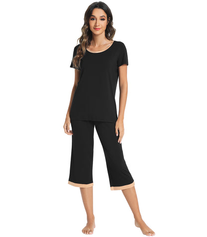 WiWi Bamboo Capri Pajamas for Women