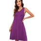 WiWi Women's Bamboo Sleeveless Soft Nightgown