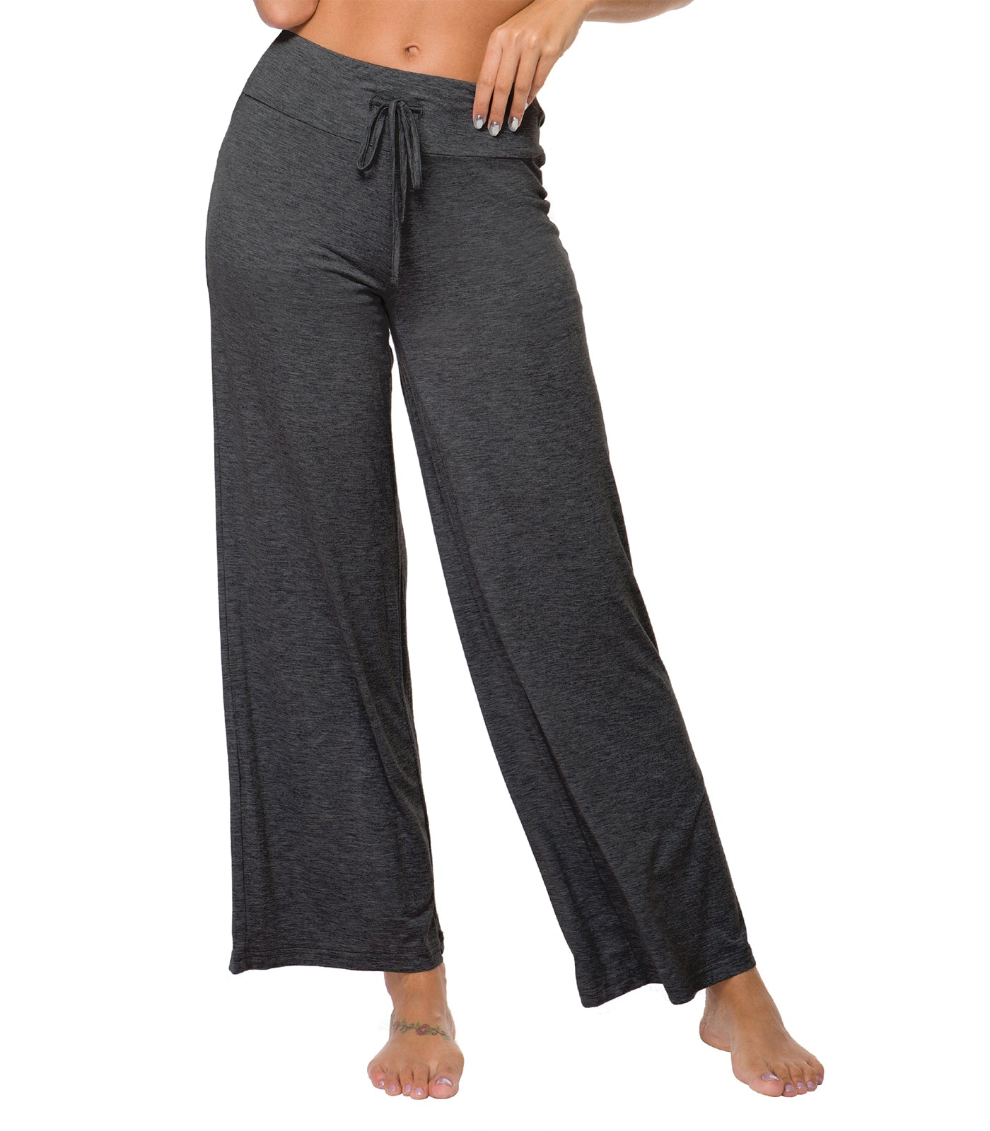 WiWi Women's Bamboo Lounge Wide Leg Pajama Pants