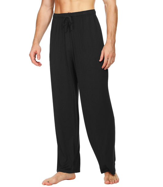 WiWi Mens Bamboo Pajama Pants Soft Sleep Bottoms