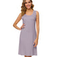 WiWi Bamboo Lightweight Sleeveless Nightgowns
