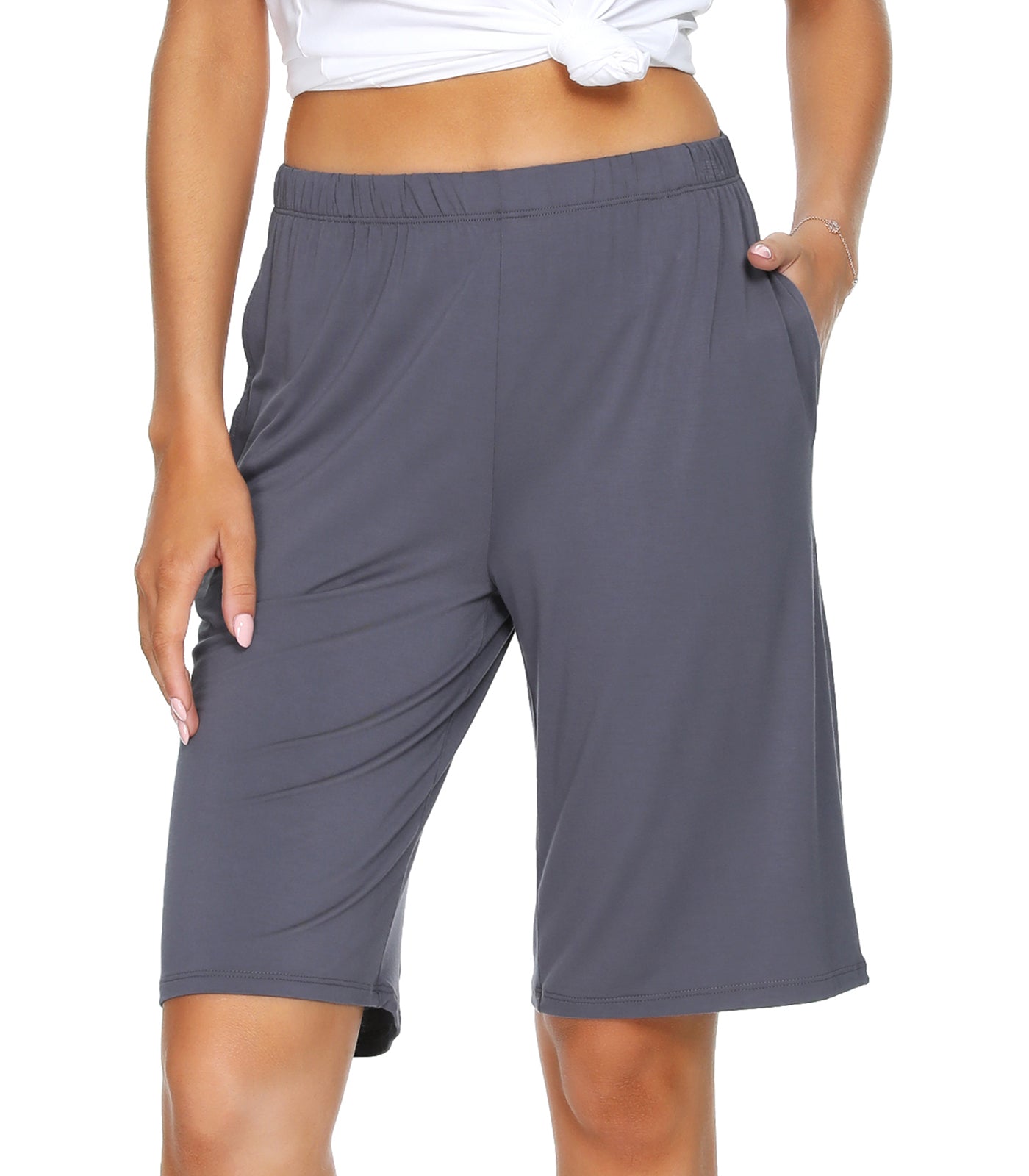 WiWi Soft Bamboo Sleep Shorts for Women