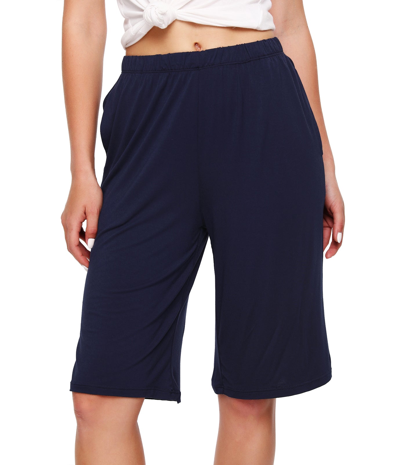 WiWi Soft Bamboo Sleep Shorts for Women