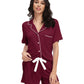 WiWi Pajamas Set Soft  Button Down Pj Lounge Sets