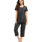 WiWi Bamboo Women's Pleated Loungewear
