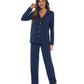 WiWi Pajamas Set Long Sleeve Nightwear Loungewear