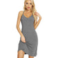 WiWi Full Slips Chemise Sexy Lingerie Nightgown