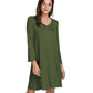 WiWi Soft Long Sleeve Nightshirts for women