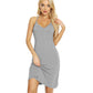WiWi Full Slips Chemise Sexy Lingerie Nightgown
