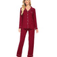 WiWi Pajamas Set Long Sleeve Nightwear Loungewear