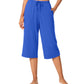 WiWi Womens Bamboo Comfy Capri Pants