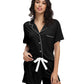 WiWi Pajamas Set Soft  Button Down Pj Lounge Sets