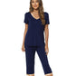WiWi V-neck Bamboo Pajamas for Women