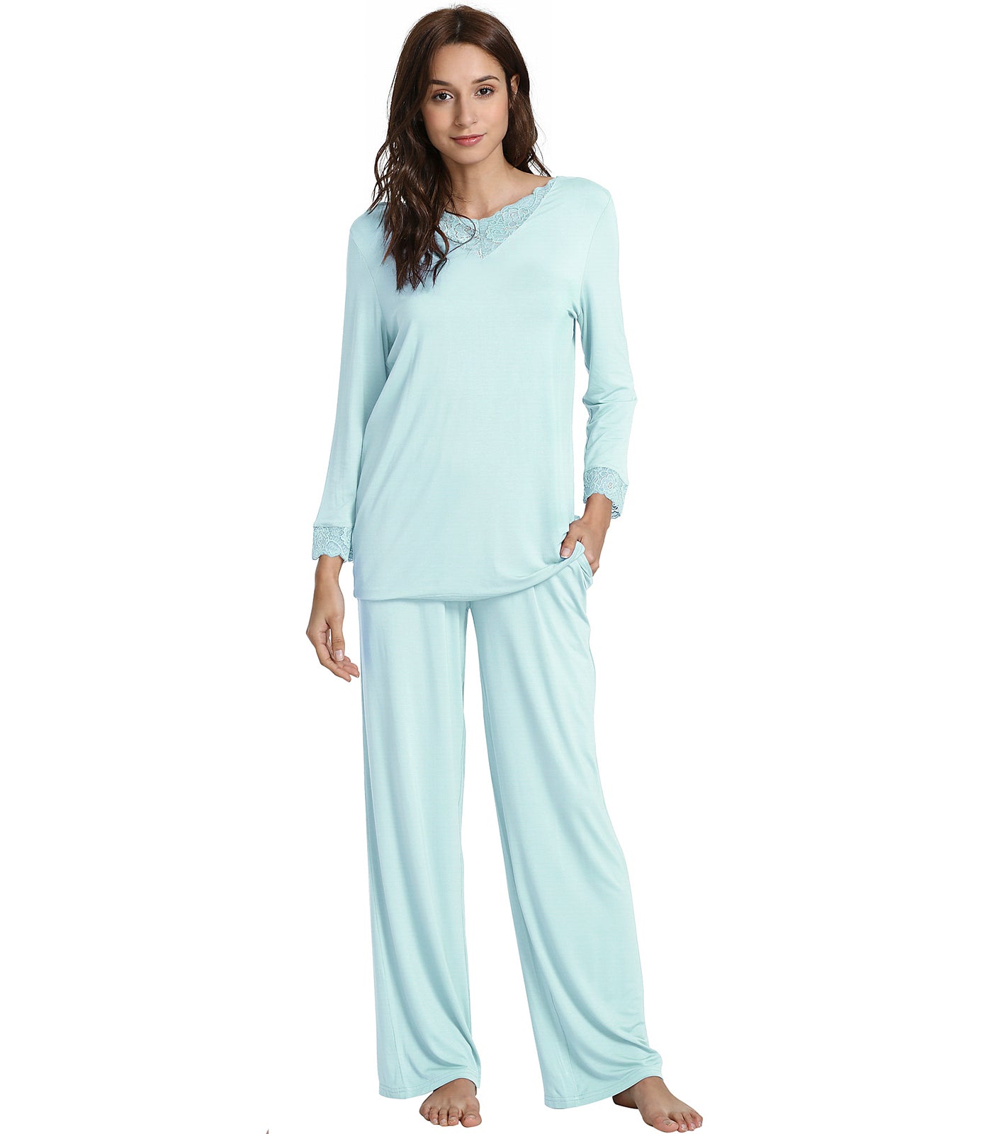 WiWi Bamboo Soft Pajamas Sets for Women