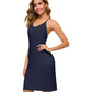 WiWi Full Slips Chemise Sexy Lingerie Nightgown