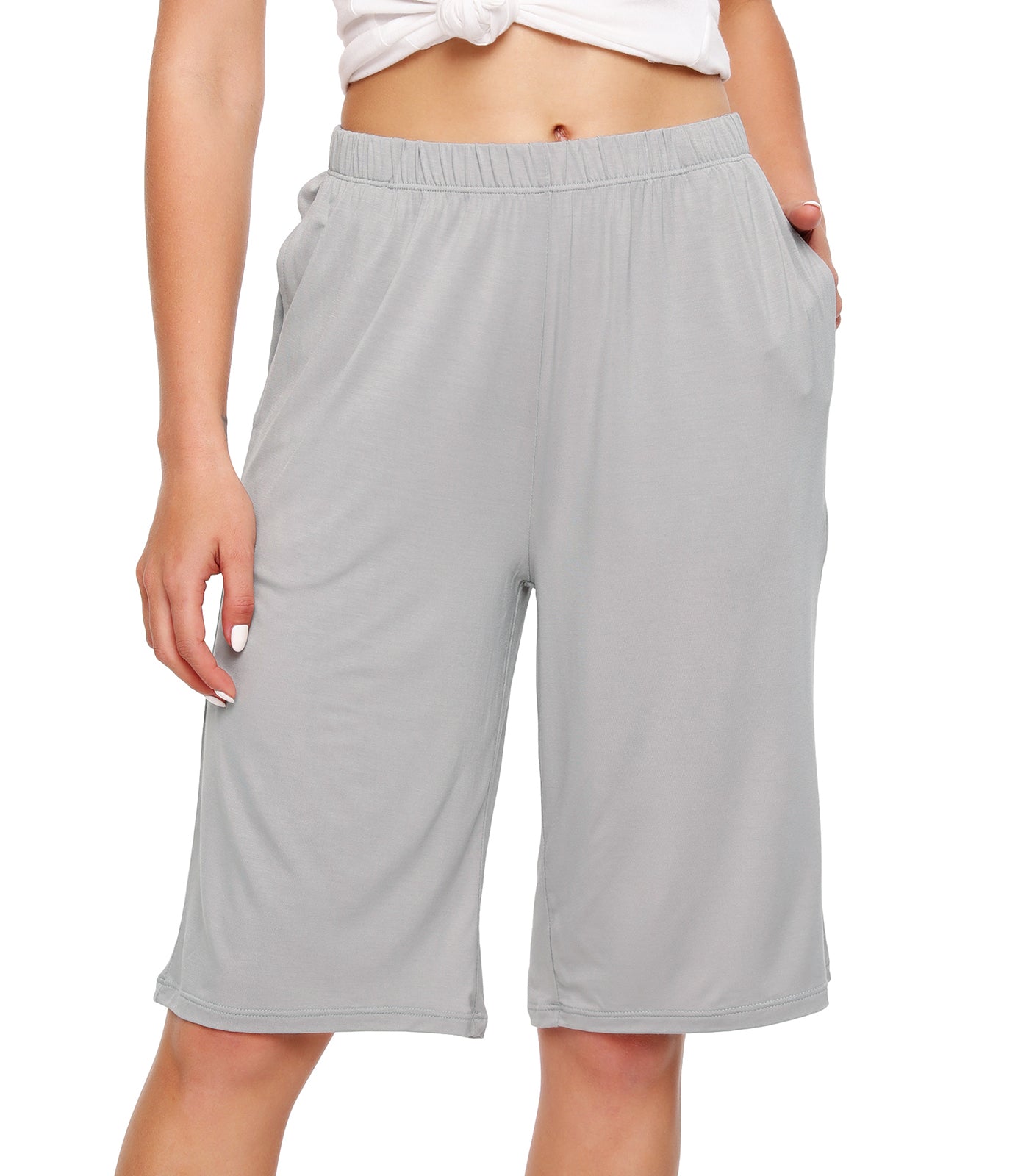 WiWi Soft Bamboo Sleep Shorts for Women