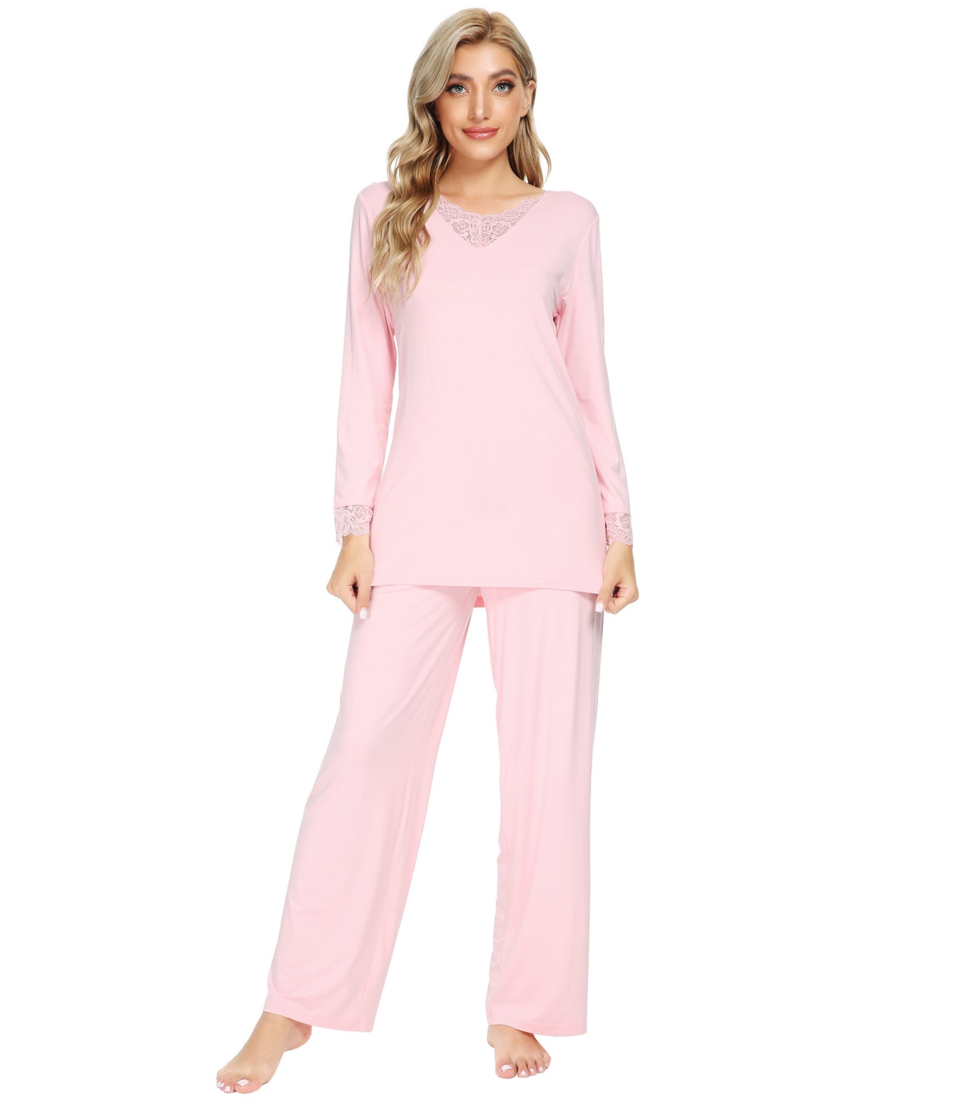 WiWi Bamboo Soft Pajamas Sets for Women