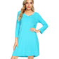 WiWi Nightgowns Soft Long Sleeve Nightshirts