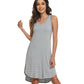 WiWi Womens Scoop Neck Sleeveless Nightgowns