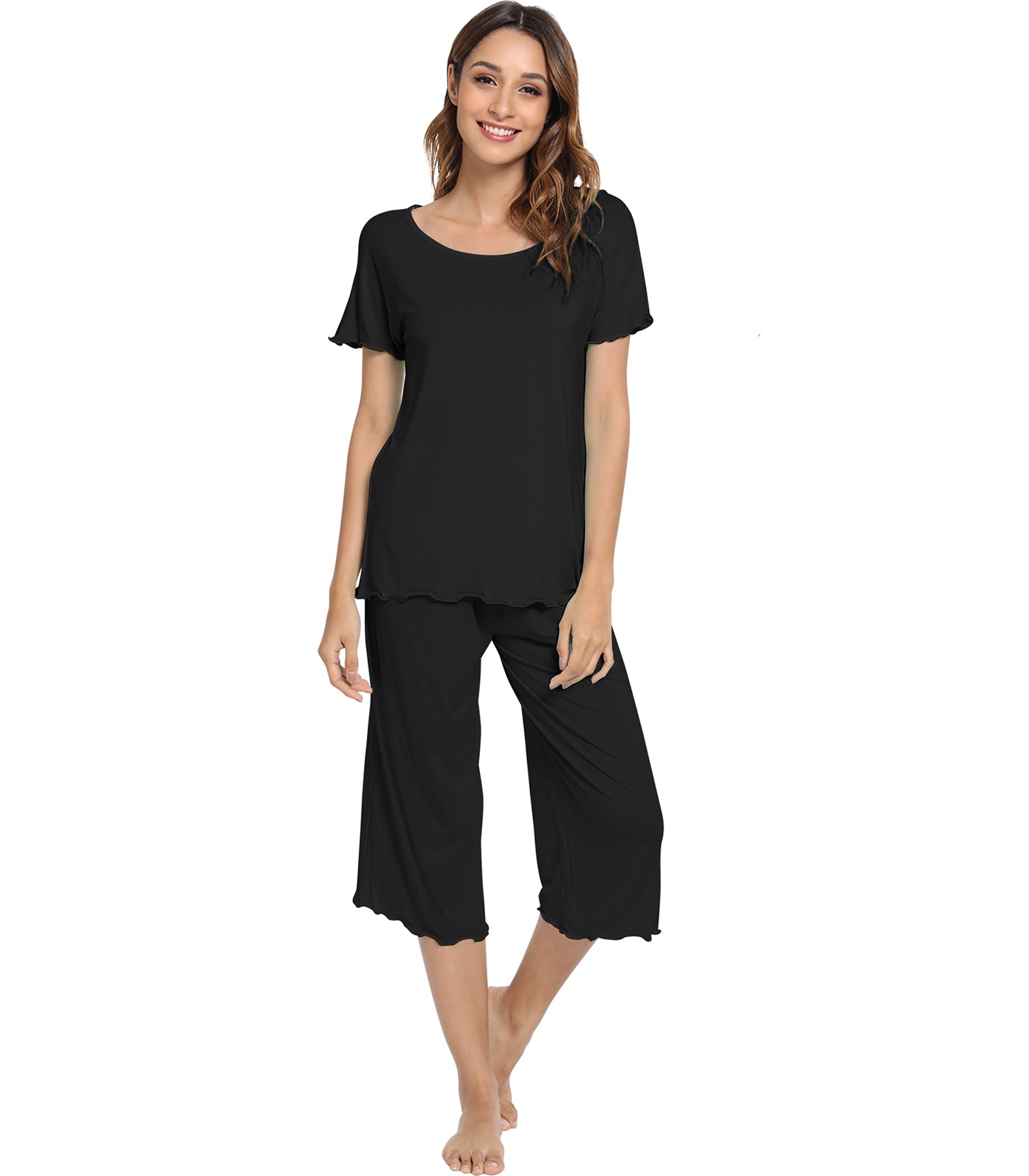 WiWi Women's Soft Bamboo Pajama Set