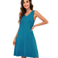 WiWi Women's Bamboo Sleeveless Soft Nightgown
