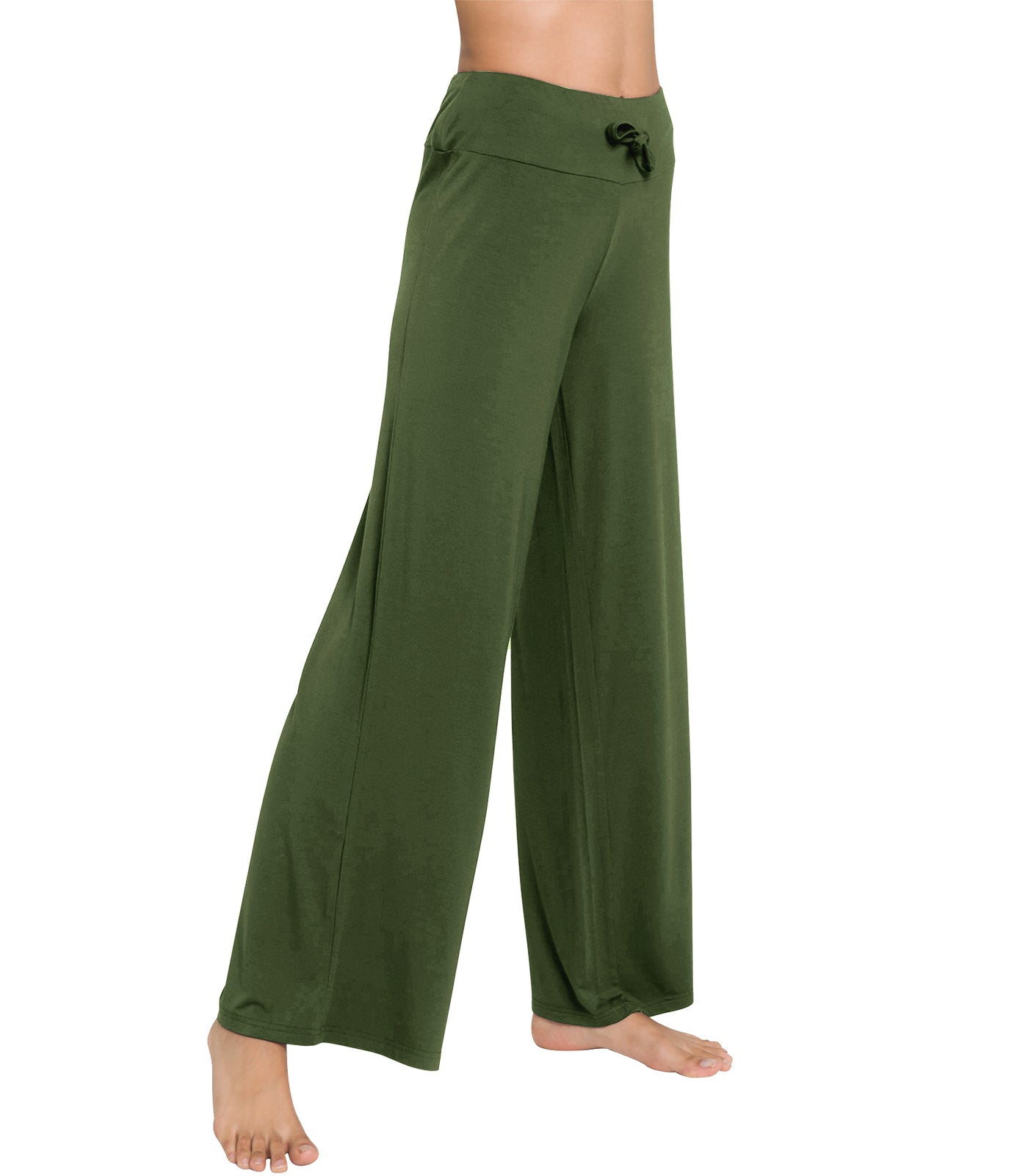 WiWi Women's Bamboo Lounge Wide Leg Pajama Pants