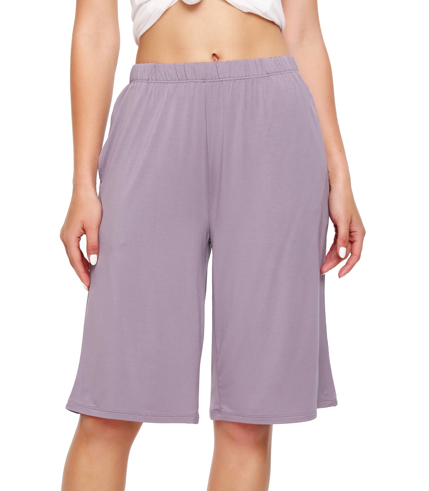 WiWi Soft Bamboo Sleep Shorts for Women