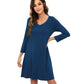 WiWi Soft Long Sleeve Nightshirts for women