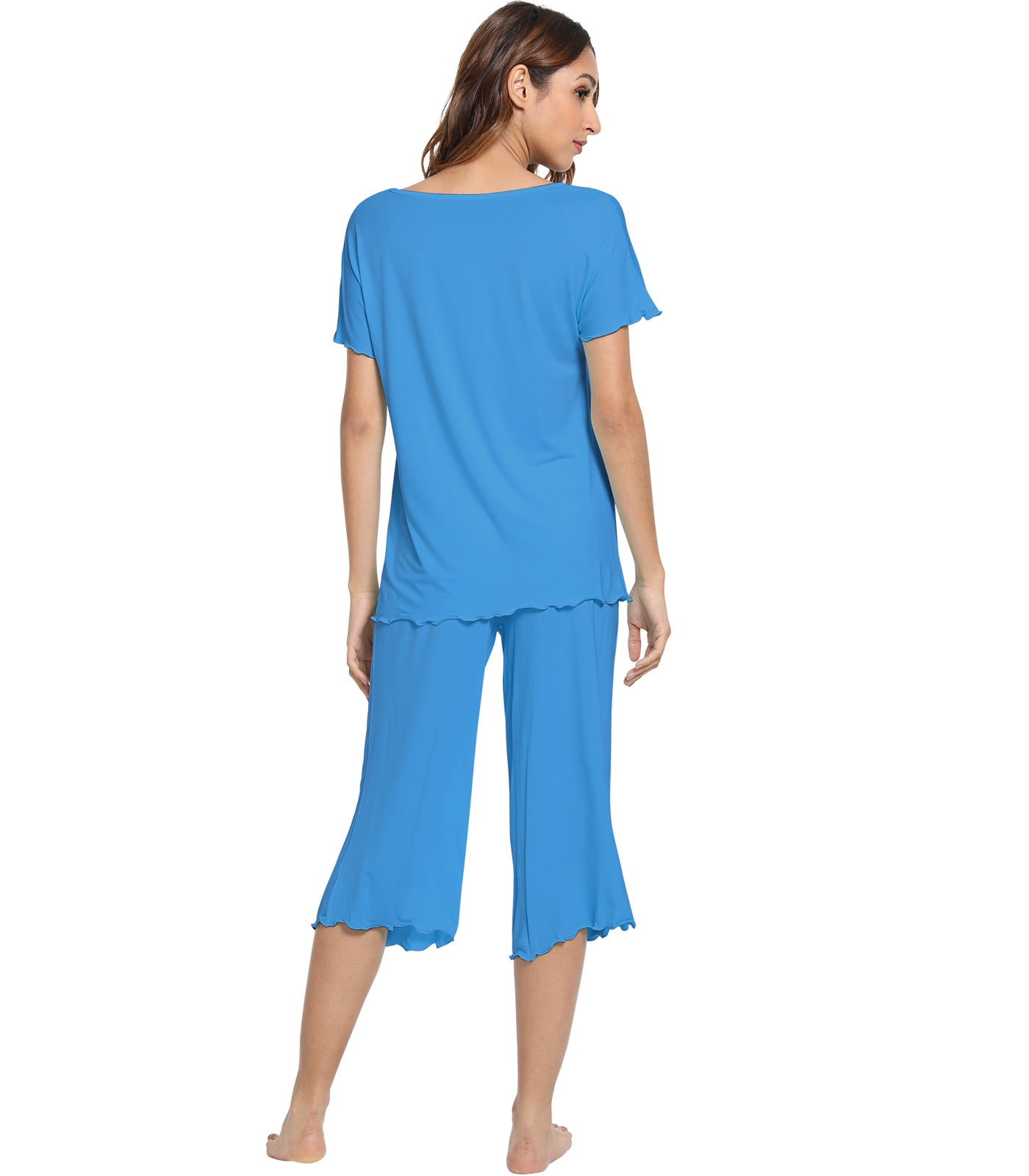 WiWi Women's Soft Bamboo Pajama Set