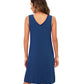 WiWi Women's Bamboo Sleeveless Soft Nightgown