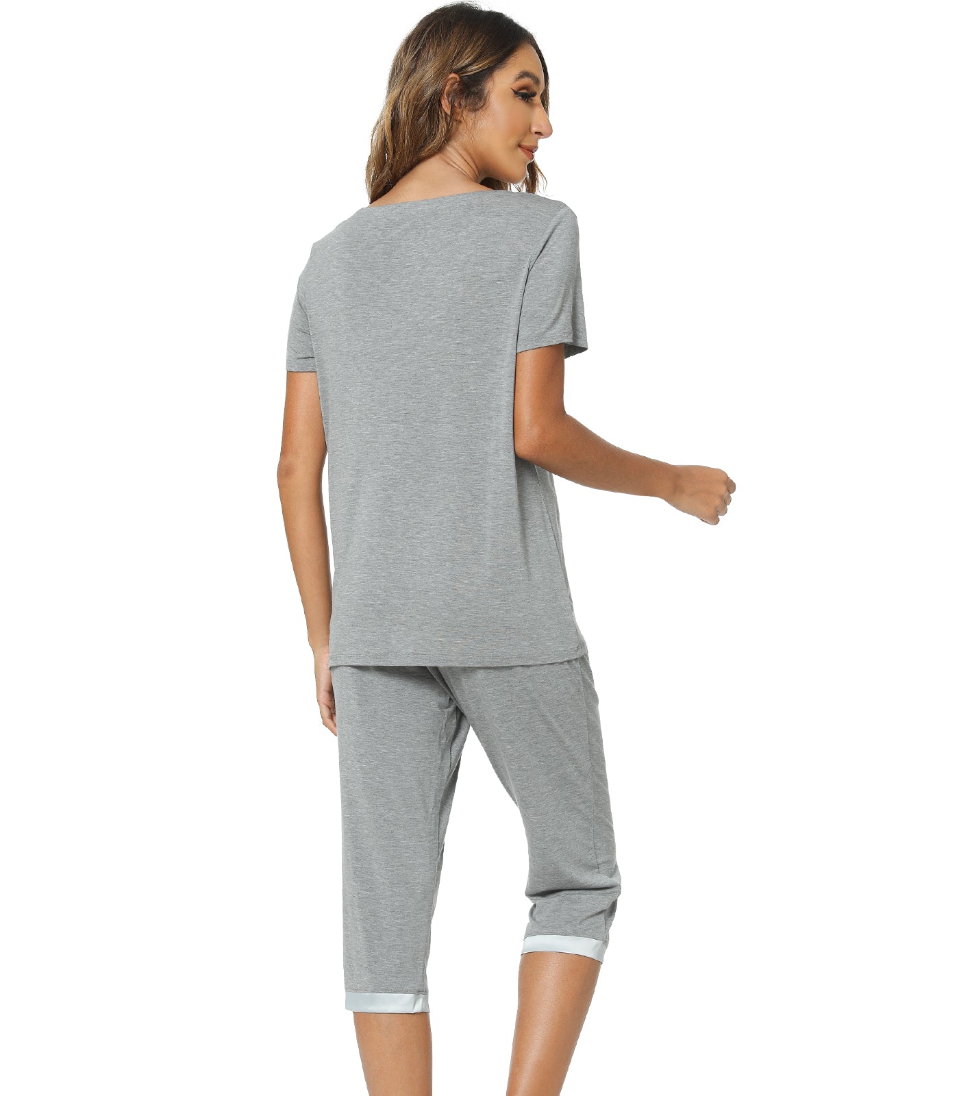 WiWi V-neck Bamboo Pajamas for Women