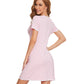 WiWi Bamboo nightgowns for Women Pleated Sleep Shirt