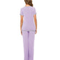 WiWi Womens Short Sleeves Pajamas Set