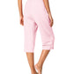 WiWi Womens Bamboo Comfy Capri Pants