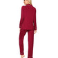 WiWi Pajamas Set Long Sleeve Nightwear Loungewear