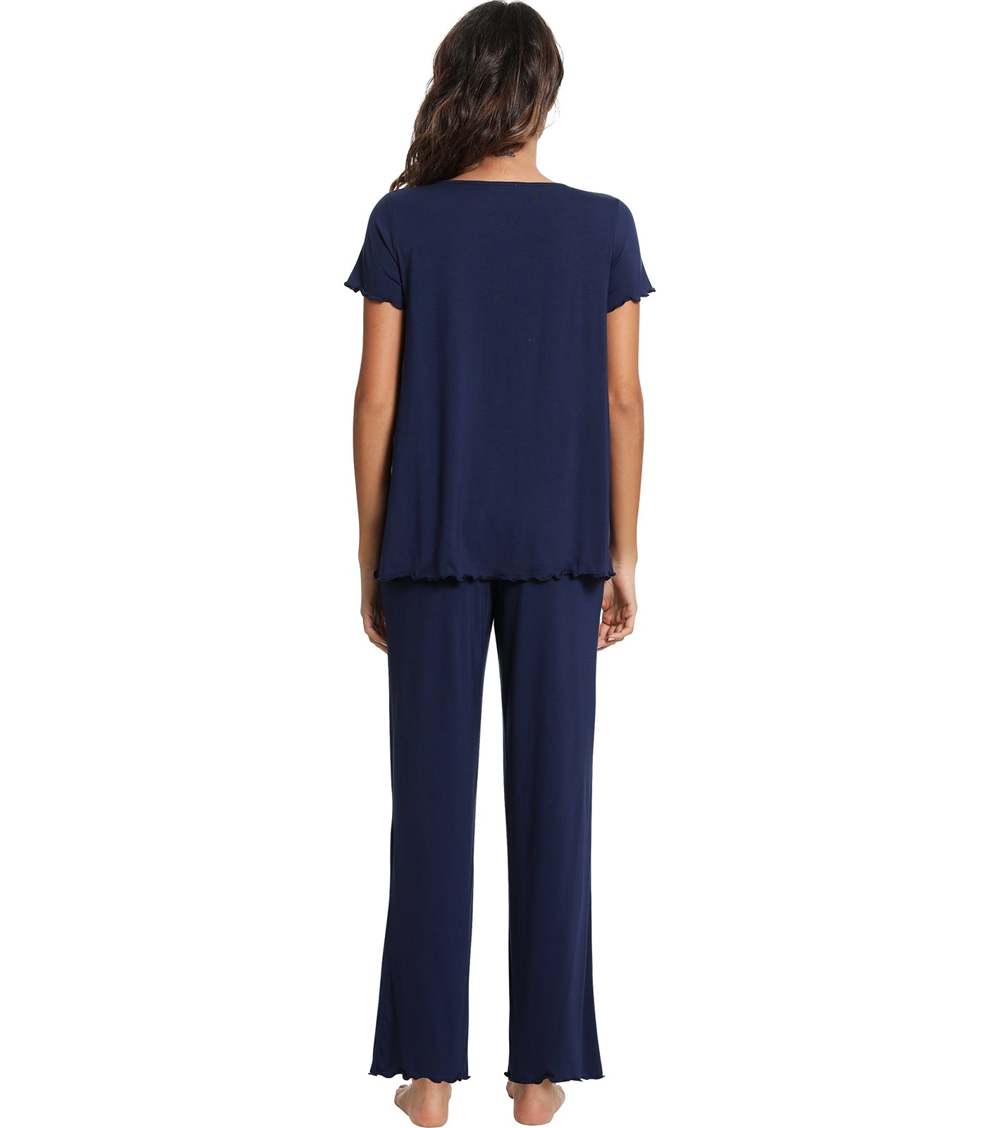 WiWi Womens Bamboo Pajamas Set