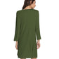 WiWi Soft Long Sleeve Nightshirts for women
