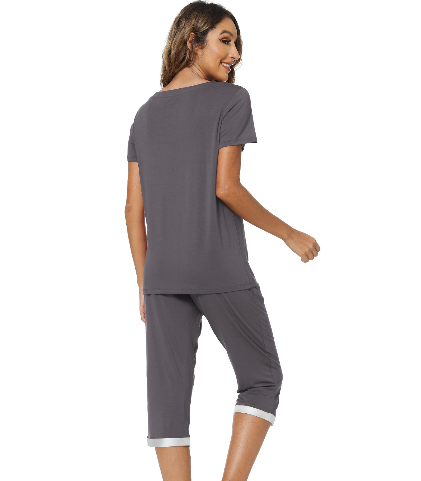 WiWi V-neck Bamboo Pajamas for Women