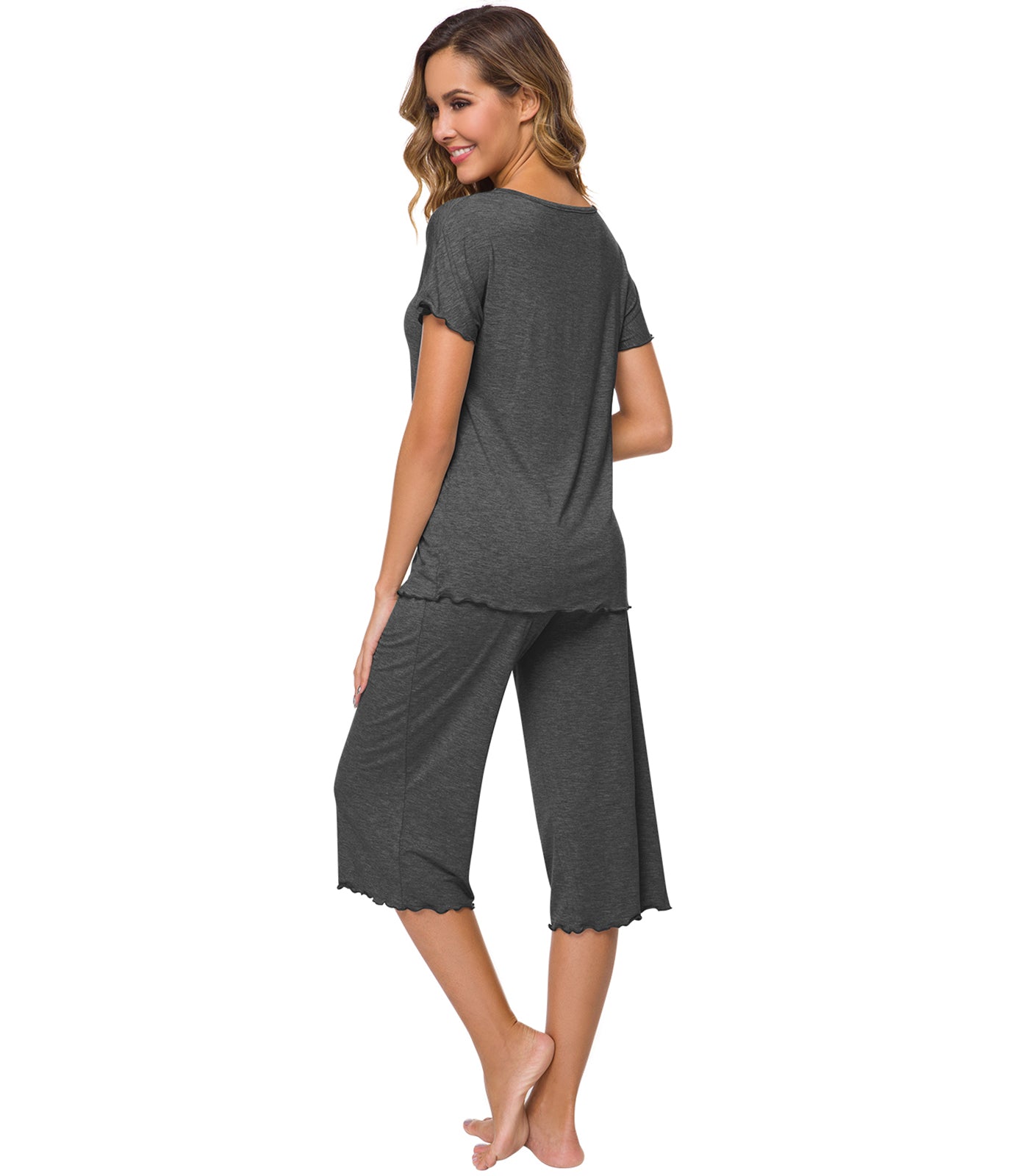 WiWi Bamboo Viscose Pajama Shorts for Women Soft Sleep Boxers Elastic Waist  Lounge Short Bottoms Pj Boxer Sleepwear S-XXL : : Clothing, Shoes