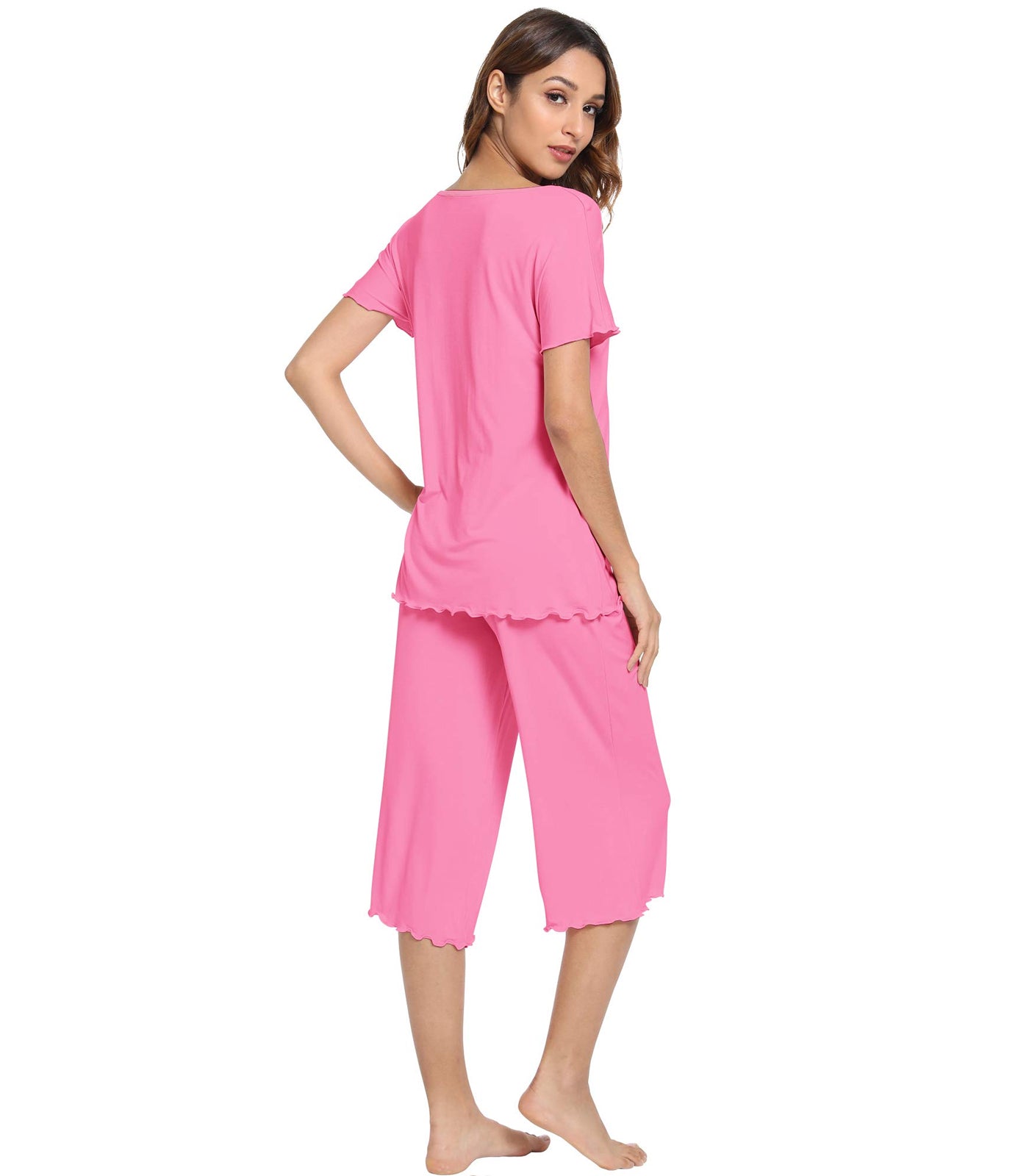 WiWi Women's Soft Bamboo Pajama Set