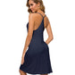 WiWi Full Slips Chemise Sexy Lingerie Nightgown