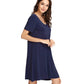 WiWi Nightgowns for Women Short Sleeve Sleepwear