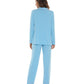 WiWi Pajamas Set Long Sleeve Nightwear Loungewear