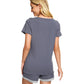 WiWi Women's Cute V-Neck Bamboo Pajamas Set