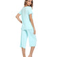 WiWi Women's Soft Bamboo Pajama Set