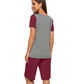WiWi Womens Pajamas Set Plus Size Pjs Loungewear