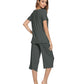 WiWi Women's Soft Bamboo Pajama Set